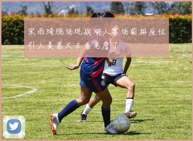 宋雨琦现场观战湖人赛场前排座位引人羡慕又去看老詹了